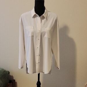 NIC+ZOE White Button Down Shirt